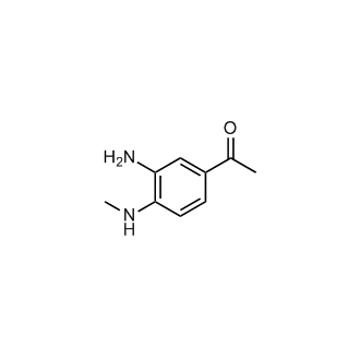 1-(3-Amino-4-(methylamino)phenyl)ethan-1-one