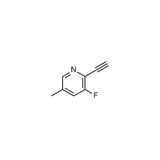 2-Ethynyl-3-fluoro-5-methylpyridine