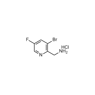 (3-Bromo-5-fluoropyridin-2-yl)methanamine hydrochloride