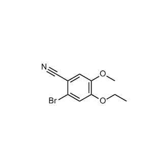2-Bromo-4-ethoxy-5-methoxybenzonitrile