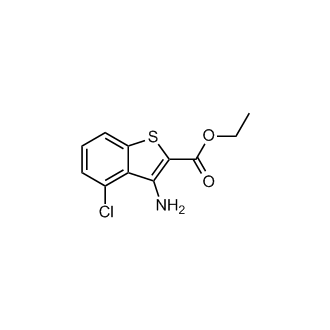 Ethyl 3-amino-4-chlorobenzo[b]thiophene-2-carboxylate