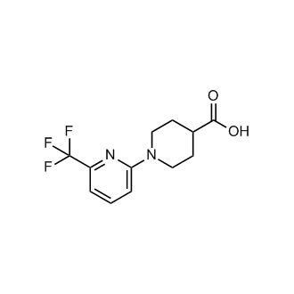 1-(6-(Trifluoromethyl)pyridin-2-yl)piperidine-4-carboxylic acid