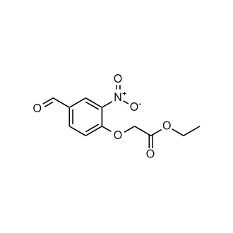 Ethyl 2-(4-formyl-2-nitrophenoxy)acetate