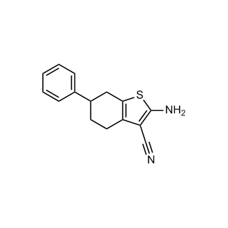 2-Amino-6-phenyl-4,5,6,7-tetrahydrobenzo[b]thiophene-3-carbonitrile