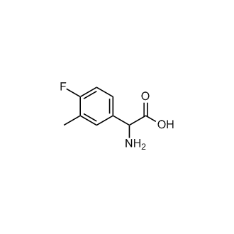 2-Amino-2-(4-fluoro-3-methylphenyl)acetic acid