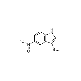 3-(Methylthio)-5-nitro-1H-indole