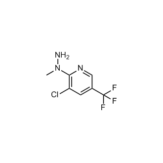 3-Chloro-2-(1-methylhydrazinyl)-5-(trifluoromethyl)pyridine