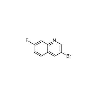 3-Bromo-7-fluoroquinoline