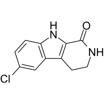 6-Chloro-2,3,4,9-tetrahydro-1H-pyrido[3,4-b]indol-1-one