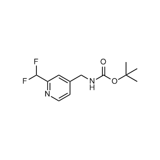 Tert-butyl ((2-(difluoromethyl)pyridin-4-yl)methyl)carbamate