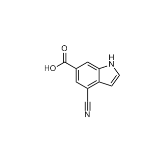 4-Cyano-1H-indole-6-carboxylic acid