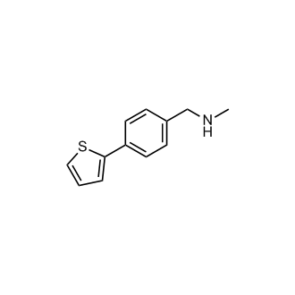 N-methyl-1-(4-(thiophen-2-yl)phenyl)methanamine