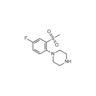 1-(4-Fluoro-2-(methylsulfonyl)phenyl)piperazine