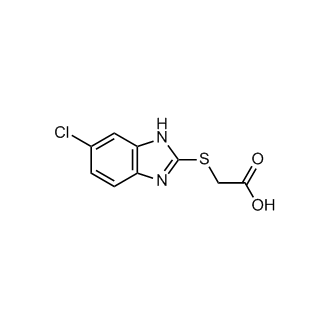 2-((6-Chloro-1H-benzo[d]imidazol-2-yl)thio)acetic acid