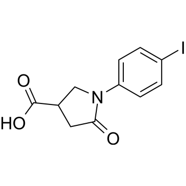 1-(4-Iodophenyl)-5-oxopyrrolidine-3-carboxylic acid