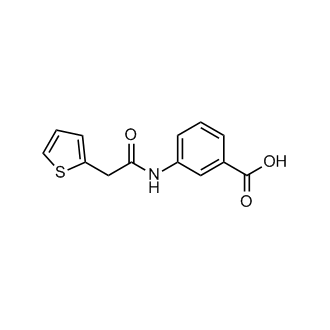 3-(2-(Thiophen-2-yl)acetamido)benzoic acid