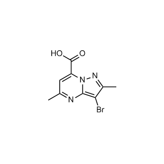 3-Bromo-2,5-dimethylpyrazolo[1,5-a]pyrimidine-7-carboxylic acid