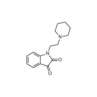 1-(2-(Piperidin-1-yl)ethyl)indoline-2,3-dione