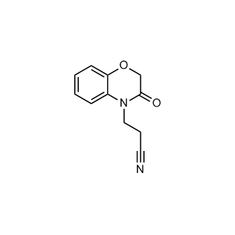 3-(3-Oxo-2,3-dihydro-4H-benzo[b][1,4]oxazin-4-yl)propanenitrile