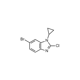 6-Bromo-2-chloro-1-cyclopropyl-1H-benzo[d]imidazole