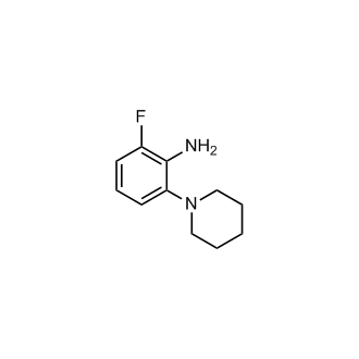 2-Fluoro-6-(piperidin-1-yl)aniline