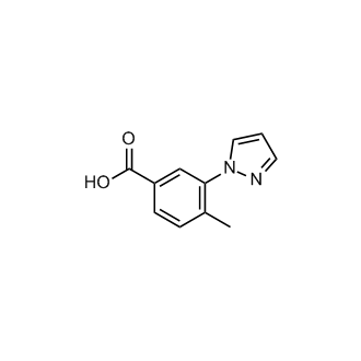 4-Methyl-3-(1H-pyrazol-1-yl)benzoic acid