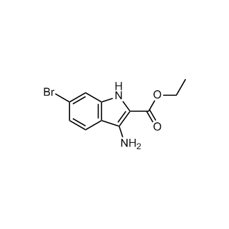 3-Amino-6-bromo-1H-indole-2-carboxylic acid ethyl ester