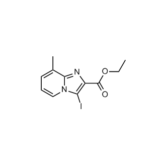 3-Iodo-8-methyl-imidazo[1,2-a]pyridine-2-carboxylic acid ethyl ester