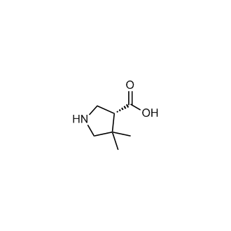 (3R)-4,4-Dimethyl-pyrrolidine-3-carboxylic acid