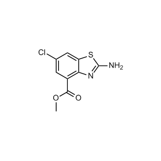 2-Amino-6-chloro-benzothiazole-4-carboxylic acid methyl ester