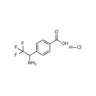 4-(1-Amino-2,2,2-trifluoro-ethyl)-benzoic acid hydrochloride