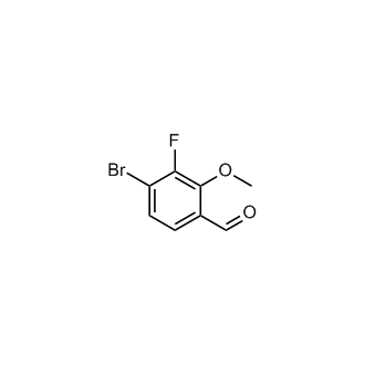 4-Bromo-3-fluoro-2-methoxy-benzaldehyde