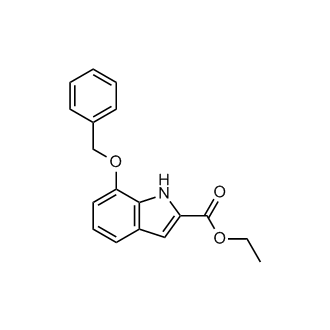 Ethyl 7-(benzyloxy)-1H-indole-2-carboxylate