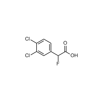 2-(3,4-Dichlorophenyl)-2-fluoroacetic acid