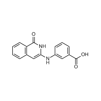 3-((1-Oxo-1,2-dihydroisoquinolin-3-yl)amino)benzoic acid