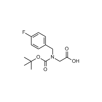 n-(Tert-butoxycarbonyl)-n-(4-fluorobenzyl)glycine