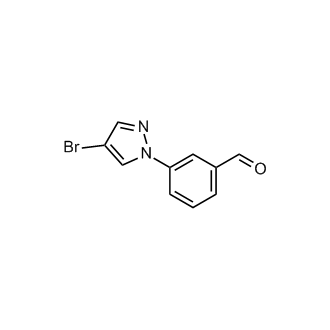 3-(4-Bromo-1h-pyrazol-1-yl)benzaldehyde