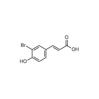 (E)-3-(3-Bromo-4-hydroxyphenyl)acrylic acid