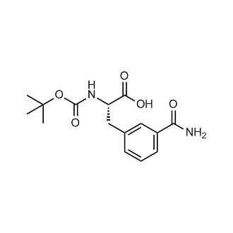 (S)-2-((tert-butoxycarbonyl)amino)-3-(3-carbamoylphenyl)propanoic acid
