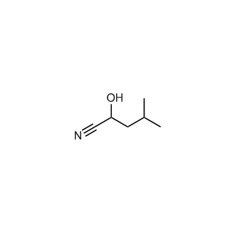 2-Hydroxy-4-methylpentanenitrile