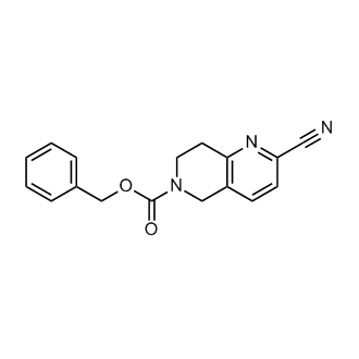 Benzyl 2-cyano-7,8-dihydro-1,6-naphthyridine-6(5H)-carboxylate
