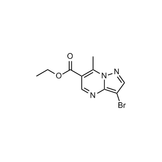 Ethyl 3-bromo-7-methylpyrazolo[1,5-a]pyrimidine-6-carboxylate