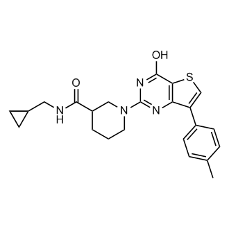 N-(cyclopropylmethyl)-1-(4-hydroxy-7-(p-tolyl)thieno[3,2-d]pyrimidin-2-yl)piperidine-3-carboxamide