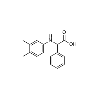 2-((3,4-Dimethylphenyl)amino)-2-phenylacetic acid