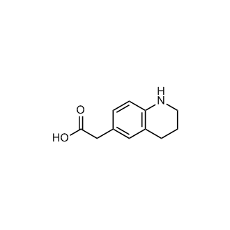 2-(1,2,3,4-Tetrahydroquinolin-6-yl)acetic acid
