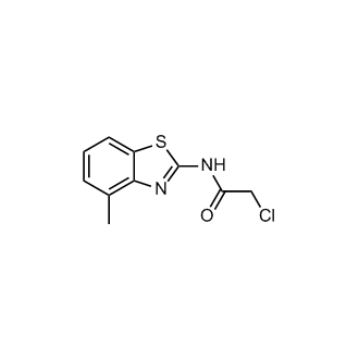 2-Chloro-N-(4-methylbenzo[d]thiazol-2-yl)acetamide