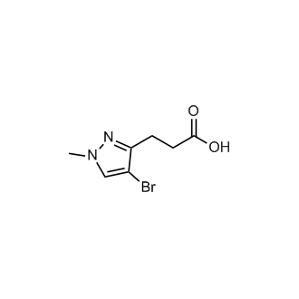 3-(4-Bromo-1-methyl-1H-pyrazol-3-yl)propanoic acid
