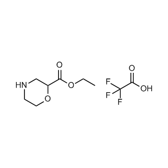 Ethyl morpholine-2-carboxylate 2,2,2-trifluoroacetate