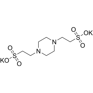 Piperazine-N,N'-bis-(2-ethanesulphonic acid) dipotassium salt