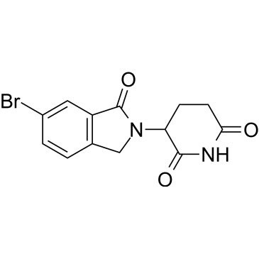 3-(6-Bromo-1-oxoisoindolin-2-yl)piperidine-2,6-dione